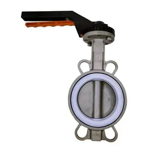 Interruptor de válvula borboleta de fixação manual Válvula borboleta flexível durável de alta qualidade