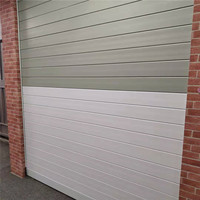 Usine ZHTDOORS 82mm,115mm Porte de volet roulant en acier galvanisé Volet roulant motorisé électrique Résistant au vent
