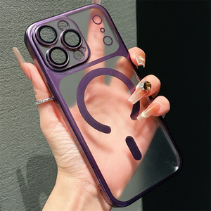 Coque de protection transparente anti-poussière avec placage électrolytique pour iPhone 17, 16, 15 Pro Max et film protecteur d'objectif - Product Image 2