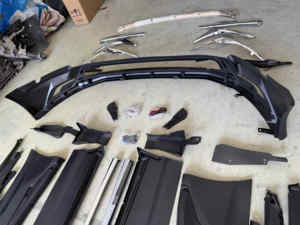 ชุดคิทไฟหน้าหลัง LH RH กันชนไฟตัดหมอกขอบกระโปรงข้าง Mona Lisa <span class=keywords><strong>บอดี้</strong></span>คิทสำหรับ Toyota HARRIER Venza 2022-2024 - Product Image 6