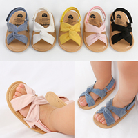 Chaussures de Marche Tendance Confortables et Respirantes en Coton à Semelle Souple pour Tout-Petits Garçons Filles et Bébés Sandales pour Filles