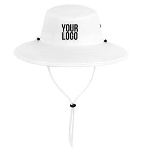 Custom Wide Brim Perforated Golf Sun <b>Hat</b> UPF 50+ Breathable Outdoor Bucket <b>Hat</b> OEM & ODM Manufacturer High Quality - Product Image 3