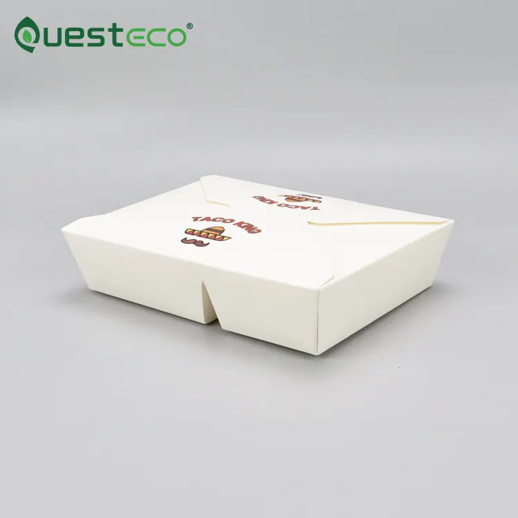Wholesale Cheap Price Paper Lunch Box With Custom Printing Paper Lunch Box White Paper Lunch Box Making Full Line