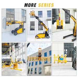 Peralatan Pengangkat Lembaran Logam 2000Kg 5M 6M Panjang, Pengangkat Vakum dengan Suction Cup yang Dapat Disesuaikan - Product Image 6