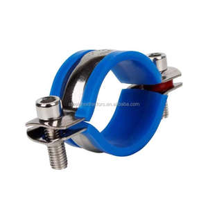 SS304 tubo in acciaio inox staffa con dado e cuscino in pelle fascetta del tubo - Product Image 6