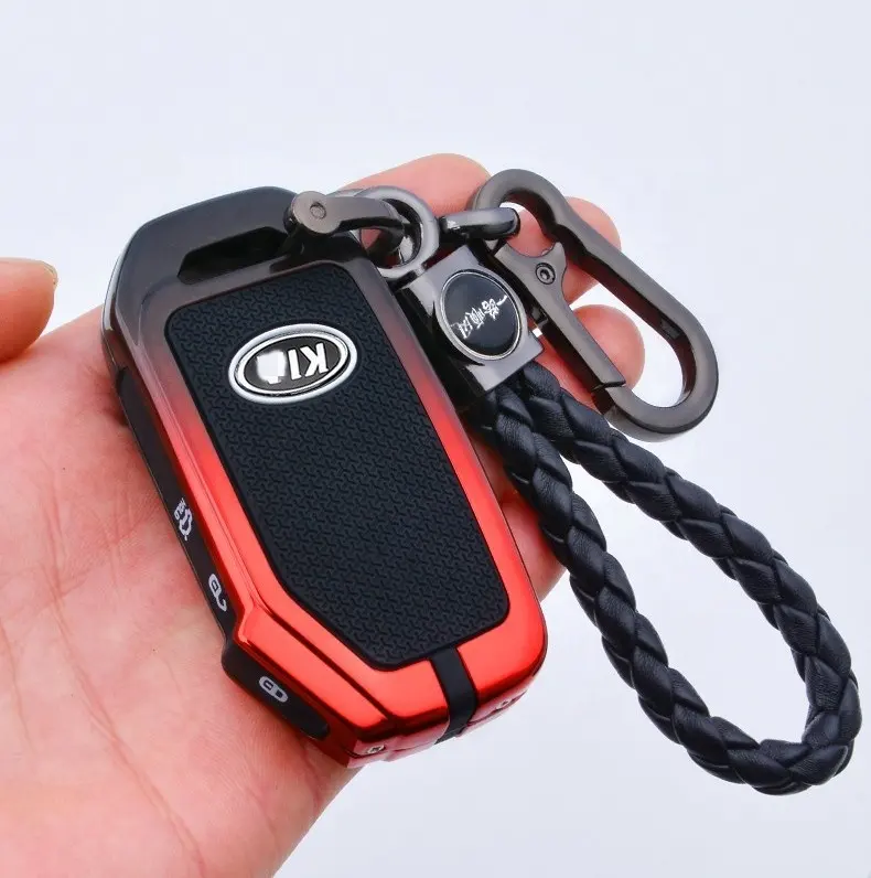 For Kia key cover K3 car bag kx5 Yirun kxcross shell Freddy Kai gentry buckle high-end fashion Zinc alloy car key case