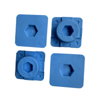 Almohadillas Antivibración para Pisos Deportivos, Tapete de Goma Absorbente de Impactos para Pisos de Estadios de Baloncesto, Aislamiento de Goma para Pisos Flotantes