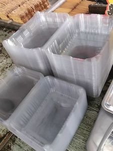 Customized Biodegradable Plastic Packaging Containers Bulk Nuts Bread Biscuits Salad Cakes and <strong>Fruit</strong> Plastic Clamshell <strong>Box</strong> - Product Image 6