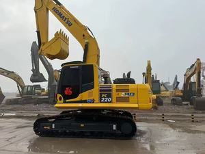 รถขุดไฮดรอลิกแบบตีนตะขาบ Komatsu PC220 มือสอง รุ่นปี 2024 น้ำหนัก 22 ตัน เครื่องยนต์ 123 กิโลวัตต์ พร้อมเกียร์ ปั๊ม สภาพดี - Product Image 2