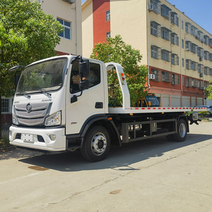 Precio de Fábrica, Camión Grúa de Plataforma Plana Foton Nuevo 4X2 AUMARK, 6 Ruedas, 5-5 Toneladas, Diésel, Transmisión Manual, Rescate en Carretera - Product Image 3