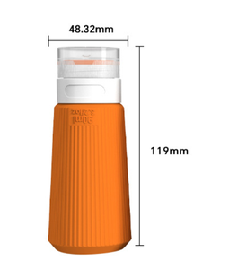 Botella de Viaje Recargable a Prueba de Fugas de 90 ml, Contenedor de Almacenamiento para Champú, Loción y Jabón, Ideal para Viajes de Negocios - Product Image 2