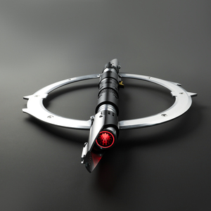 Sable de Luz Giratorio de Doble Hoja Marrok Inquisitor, Sable de Combate con Hoja de Luz Roja Neopixel, Espada de Cosplay Luminosa, Juguetes Luminosos - Product Image 5