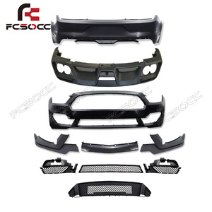 Nuevo Kit de Carrocería FCSOCC PP para <span class=keywords><strong>Mustang</strong></span> 2015-2021, Mejora <span class=keywords><strong>Shelby</strong></span> <span class=keywords><strong>GT350</strong></span>, Labio de Parachoques Delantero, Difusor Trasero, Enroscable - Product Image 2