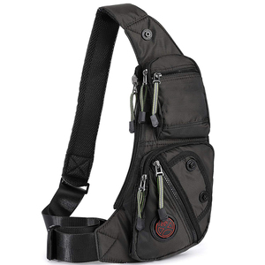 Borsa a tracolla da esterno borsa a tracolla sul petto zaino a tracolla borse sportive per uomo borsa sul petto anteriore - Product Image 1