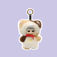 Miiloo MeowMoo Explorer MINI Boîte Mystère en Peluche, Porte-clés Animal en Peluche, Pendentif en Peluche Personnalisable avec Logo et Design de Personnage (ODM)