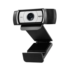Logitech-كاميرا ويب, كاميرا ويب موديل C930C 1080P كاميرا ويب للمؤتمرات عن بعد بث مباشر 60 هرتز ضبط تلقائي للصورة كاميرا فيديو USB كاميرا فيديو USB