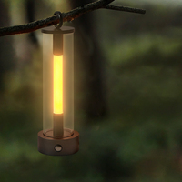 Lampe de nuit rechargeable à commande tactile Lampe de table d'extérieur portable sans fil pour le jardin, le camping et le chevet