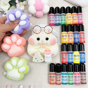 Pasta de Pigmento de Silicona para Squishies, Pasta de Pigmento Opaca para Hacer Moldes de Silicona, para Colorear y Crear Squishies DIY - Product Image 1