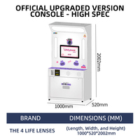 Machine de photomaton professionnelle personnalisée à monnayeur avec imprimante instantanée pour la vente en centre commercial