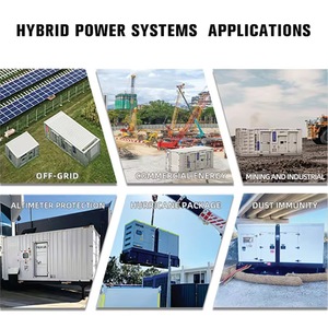 Generatore di Elettricità a Biogas Senza Spazzole con Sistema di Raffreddamento ad Aria, Gamma di Potenza 100kW 200KW 300KW 500KW 700KW 800KW 1MW, 220-480V - Product Image 3