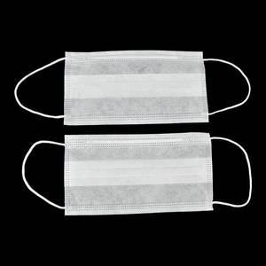 Máscara protectora al por mayor de fábrica 2 capas ES Material Workshop Cleanroom Mascarilla para la industria electrónica de laboratorio - Product Image 3