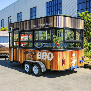 Food Truck Moderne de Cuisine Fusion, Équipé d'une Cuisine Complète, Conçu Spécialement pour les Marchés Nocturnes Urbains - Product Image 4