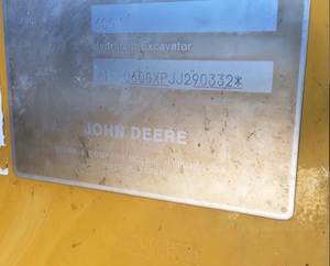 Excavadora de cadenas JOHN DEERE 60G 2019, pocas horas de uso, miniexcavadora hidráulica, equipo de construcción en venta con envío a todo el mundo - Product Image 4