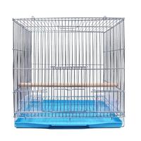 Support de Reproduction Pliable et Portable de Voyage, Style Classique, en Fer, avec Plateau en Plastique pour Canaris, Perroquets, Pigeons, Poulets et Oiseaux