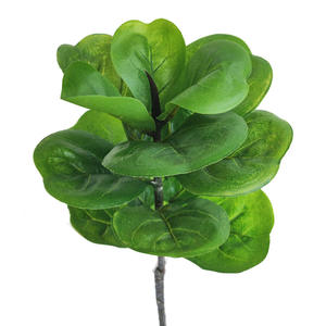 Plantes artificielles de feuilles de <span class=keywords><strong>banian</strong></span> de haute qualité de 72 cm avec vase à fleurs, décoration pour la maison et l'hôtel - Product Image 4