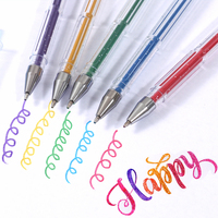 Stylo gel multicolore 1,0 mm pour étudiants, 60 pièces, 60 couleurs pastel, néon, pailleté, pour dessin artistique, école, bureau