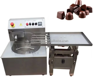 Machine automatique de fusion, tempérage et mélange de chocolat avec table vibrante pour le moulage par coulée 5-8 kg - Product Image 1