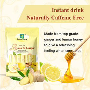 Boisson instantanée citron et gingembre, soutien quotidien pour le <span class=keywords><strong>bien</strong></span>-être, équilibre de l'appétit, favorise le confort apaisant, approvisionnement en vrac - Product Image 4