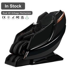 Luxury Black / White Color Air Pump Full Neck <strong>Massage</strong> <strong>Chair</strong> Full Body Shiatsu 2026 - Product Image 1