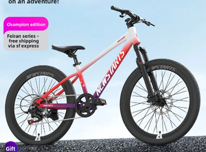 Vélo de montagne pour enfants, garçons, filles, adolescents, étudiants, freins à disque avant/arrière, suspension - Product Image 2