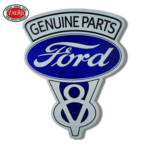 Plaque en émail de porcelaine <span class=keywords><strong>vintage</strong></span>, style <span class=keywords><strong>Esso</strong></span>, transparente, pour station-service - Product Image 3