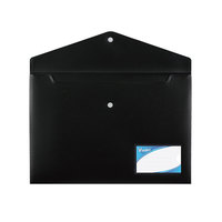 Carpeta Multifuncional A4, Opaca, Multicolor, de Plástico con Botón, Sobre para Documentos, Impermeable, con Cierre a Presión, para Archivar en la Escuela u Oficina