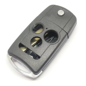 Gấp từ xa Vỏ chìa khóa trường hợp lật thông minh chìa khóa xe nhà ở <span class=keywords><strong>Fob</strong></span> cho a-cura Accord TL TSX <span class=keywords><strong>MDX</strong></span> RDX zdx Uncut Blade - Product Image 2