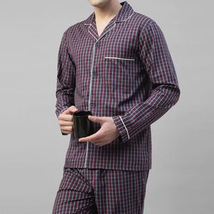 Pigiama da <span class=keywords><strong>Uomo</strong></span> in Raso Leggero Termico Estivo 2026 Traspirante ad Asciugatura Rapida, Caldo per l'Inverno, per Adulti e Ragazzi - Product Image 4