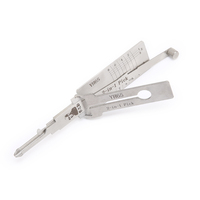 Décodeur d'outil de sélection Lishi 2in1 d'origine pour Yamaha YH65 No.075146 Fournitures de serrurier-Serrure de moto en plastique et en acier