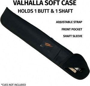 Estuche BSCI personalizado de fábrica para tacos de billar 1/2, funda blanda para tacos de snooker y pool, modelo 1B1S - Product Image 3