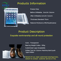 Coussin d'air à colonnes de bulles de haute qualité pour ordinateur portable et iPad – Sac de protection robuste