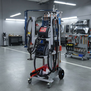 Soudeuse par points pour débosselage de carrosserie, équipement de réparation sans trace, machine à souder laser aluminium pour la réparation de carrosserie automobile - Product Image 1