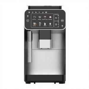 <span class=keywords><strong>Machine</strong></span> à café expresso automatique avec moulin intégré, pompe 20 bars, réservoir d'eau de 1,1 L, format compact et fin, contrôle PID, mousseur à lait, 1350 W - Product Image 3