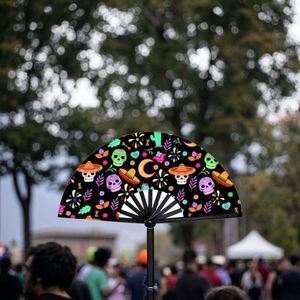 Abanico Plegable de Bambú de 13 Pulgadas para Baile, con Sonido Fuerte, Personalizado con Logotipo Impreso por Sublimación para Bodas - Product Image 6