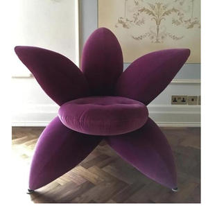 <span class=keywords><strong>Fauteuil</strong></span> en tissu à motif floral irrégulier de style nordique, <span class=keywords><strong>fauteuil</strong></span> de détente évasé <span class=keywords><strong>pour</strong></span> salon et chambre à coucher, design moderne et confortable - Product Image 2