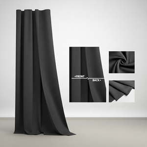 <span class=keywords><strong>Rideau</strong></span> occultant 100 % polyester à œillets pour chambre à coucher, <span class=keywords><strong>rideau</strong></span> de fenêtre isolant thermique, <span class=keywords><strong>rideau</strong></span> occultant en gros - Product Image 4