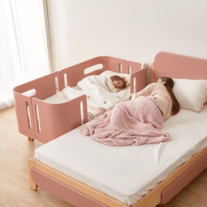 Solo B2B Boori Kids lettino piccolo in legno letti singoli regolabili <span class=keywords><strong>per</strong></span> <span class=keywords><strong>bambini</strong></span> con binario di protezione - Product Image 2