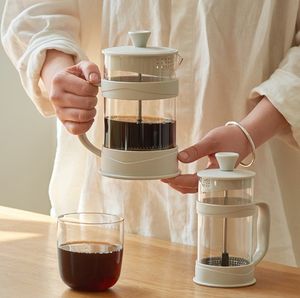 Presse à café française, presse à café <span class=keywords><strong>en</strong></span> <span class=keywords><strong>verre</strong></span>, <span class=keywords><strong>cafetière</strong></span> à thé, filtre à pression manuelle, pot à infusion à froid, <span class=keywords><strong>cafetière</strong></span> à infusion manuelle - Product Image 4