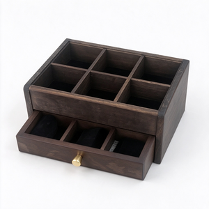 Caja <span class=keywords><strong>de</strong></span> <span class=keywords><strong>Madera</strong></span> con Tapa <span class=keywords><strong>de</strong></span> Cierre Seguro y Diseño Decorativo Tallado, Tamaño, Color y Logotipo Personalizables, OEM Disponible - Product Image 2