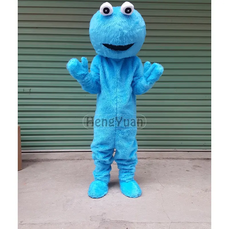 Hengyuan usine vente directe sésame rue Cookie Elmo monstres mascotte Costume Halloween noël Cosplay vêtements